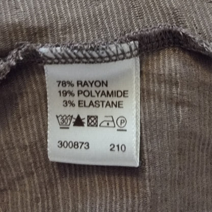 Phase Eight Taupe Short Sleeve Top UK 10 US 6 EU 38 Timeless Fashions