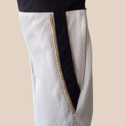 Marina Yachting White Women's Stretch Chino Trousers UK 10 US 6 EU 38 - Timelessfashions