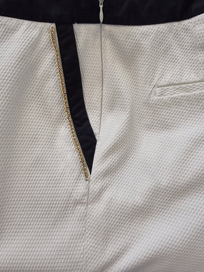 Marina Yachting White Women's Stretch Chino Trousers UK 10 US 6 EU 38 Timeless Fashions