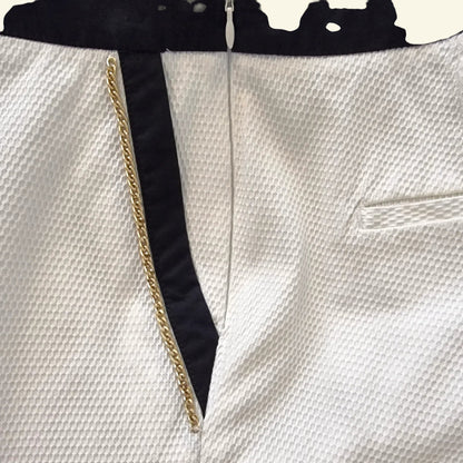 Marina Yachting White Women's Stretch Chino Trousers UK 10 US 6 EU 38 - Timelessfashions