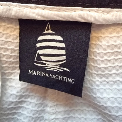 Marina Yachting White Women's Stretch Chino Trousers UK 10 US 6 EU 38 - Timelessfashions