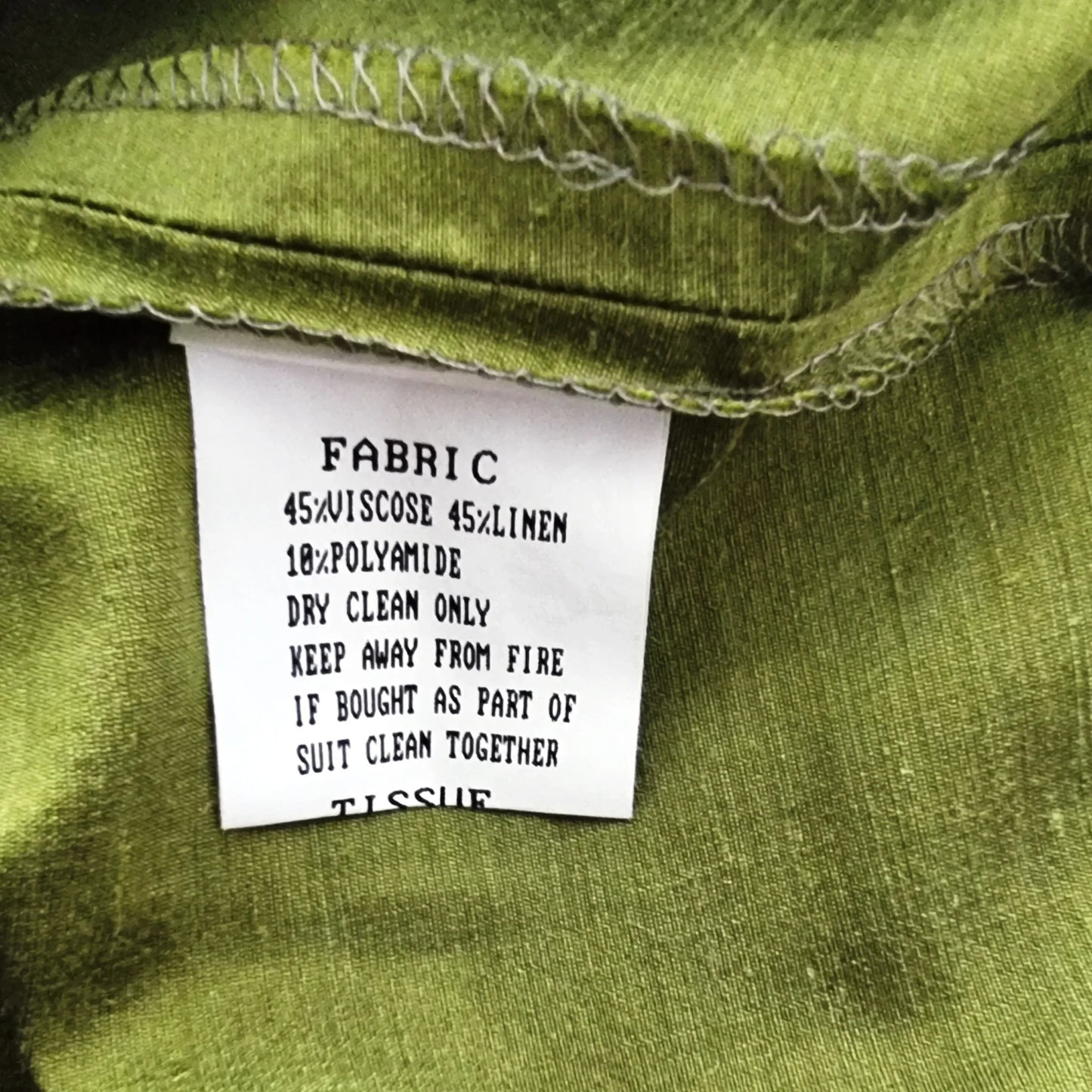 Monsoon Olive Green Women's Slim Fit Trousers UK 12 US 8 EU 40 - Timelessfashions