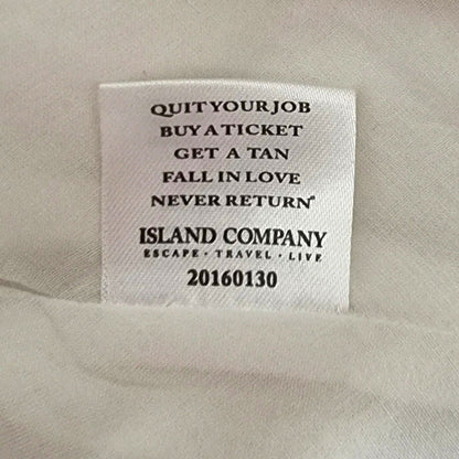 Island Company Women’s White Lined Pleated Full Short Skirt. UK 12 US 8 EU 40 - Timelessfashions