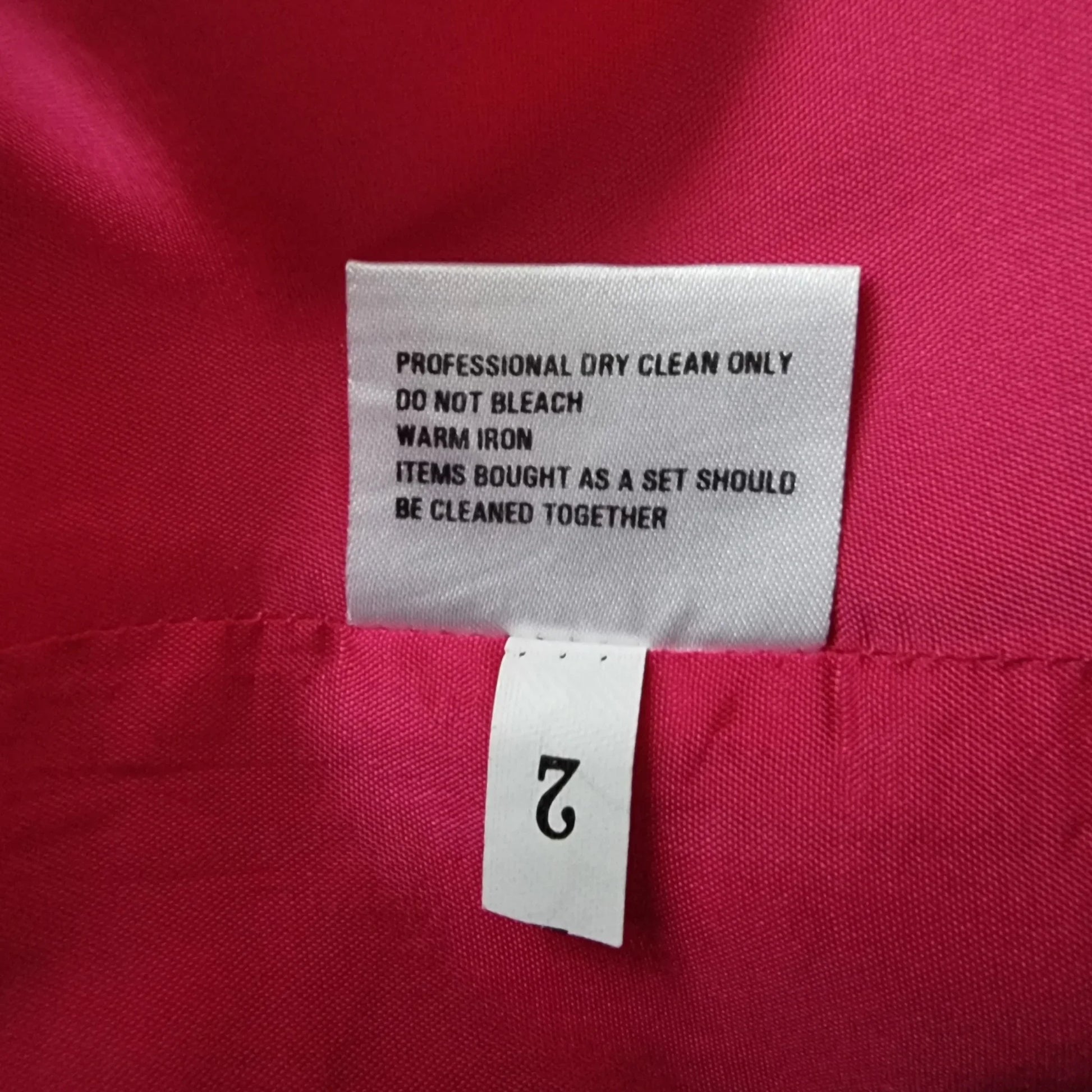 East Women's Pink Wide Leg Lined Trousers UK 12 US 8 EU 40 IT 44 - Timelessfashions