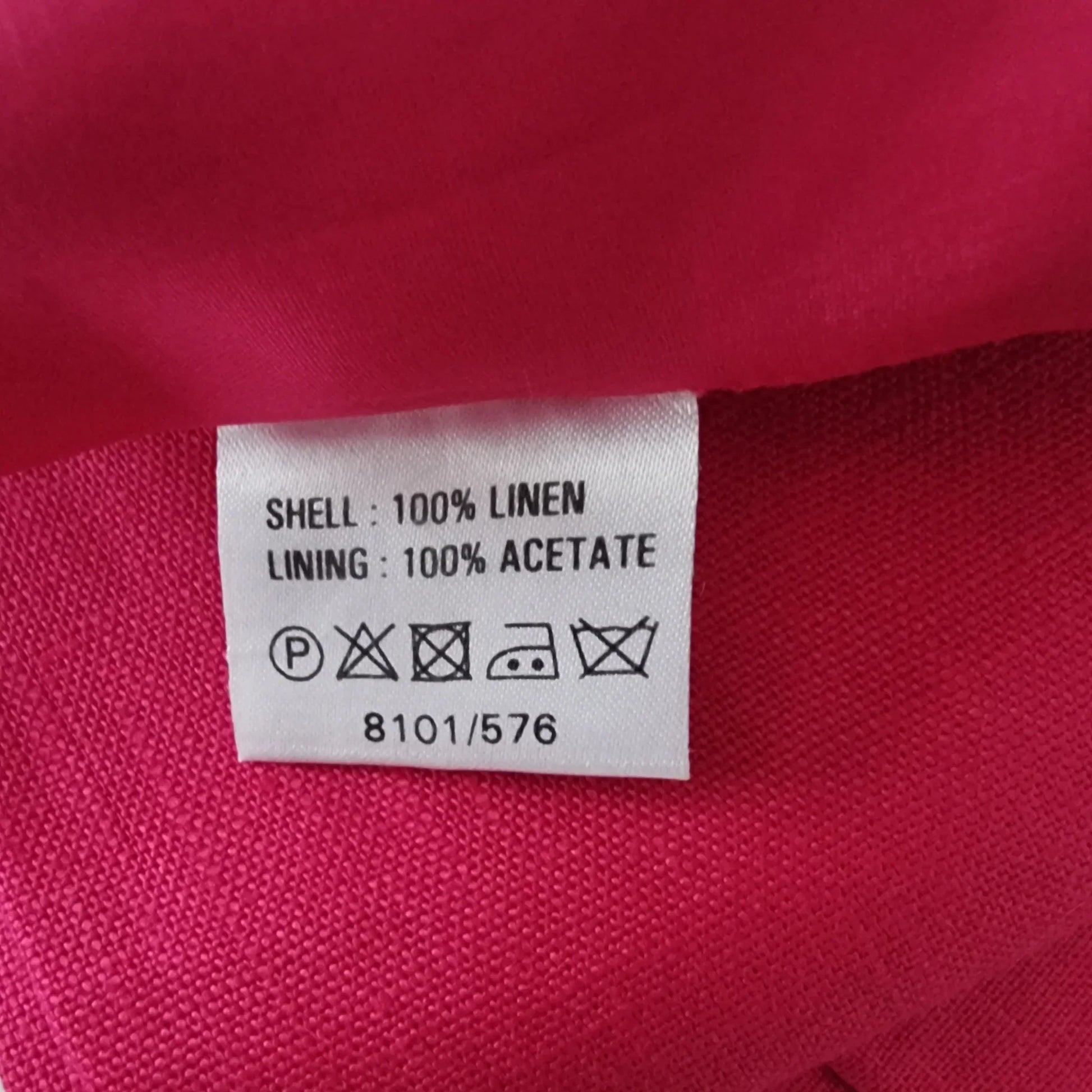 East Women's Pink Wide Leg Lined Trousers UK 12 US 8 EU 40 IT 44 - Timelessfashions