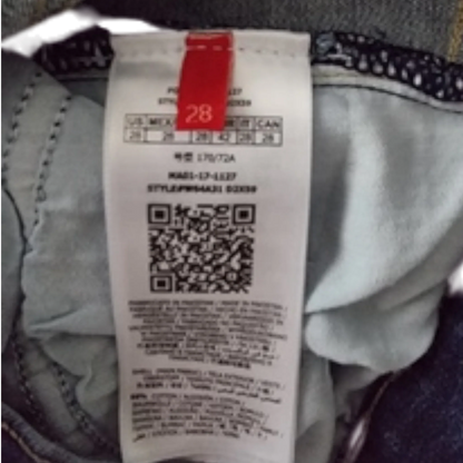 Guess Los Angeles Low Rise Studded Denim Stretch Jeans UK 10 US 6 EU 38 IT 42 - Timelessfashions