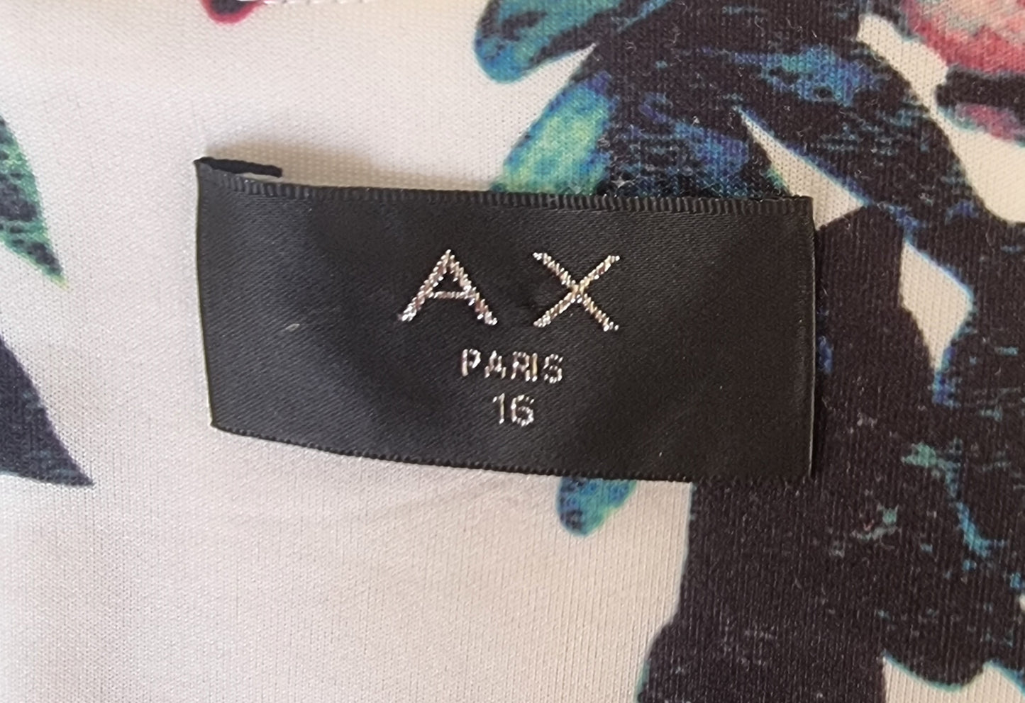 AX Paris Womens Floral Stretch Pencil/Bodycon Midi Dress UK 16 US 12 EU 44 Timeless Fashions