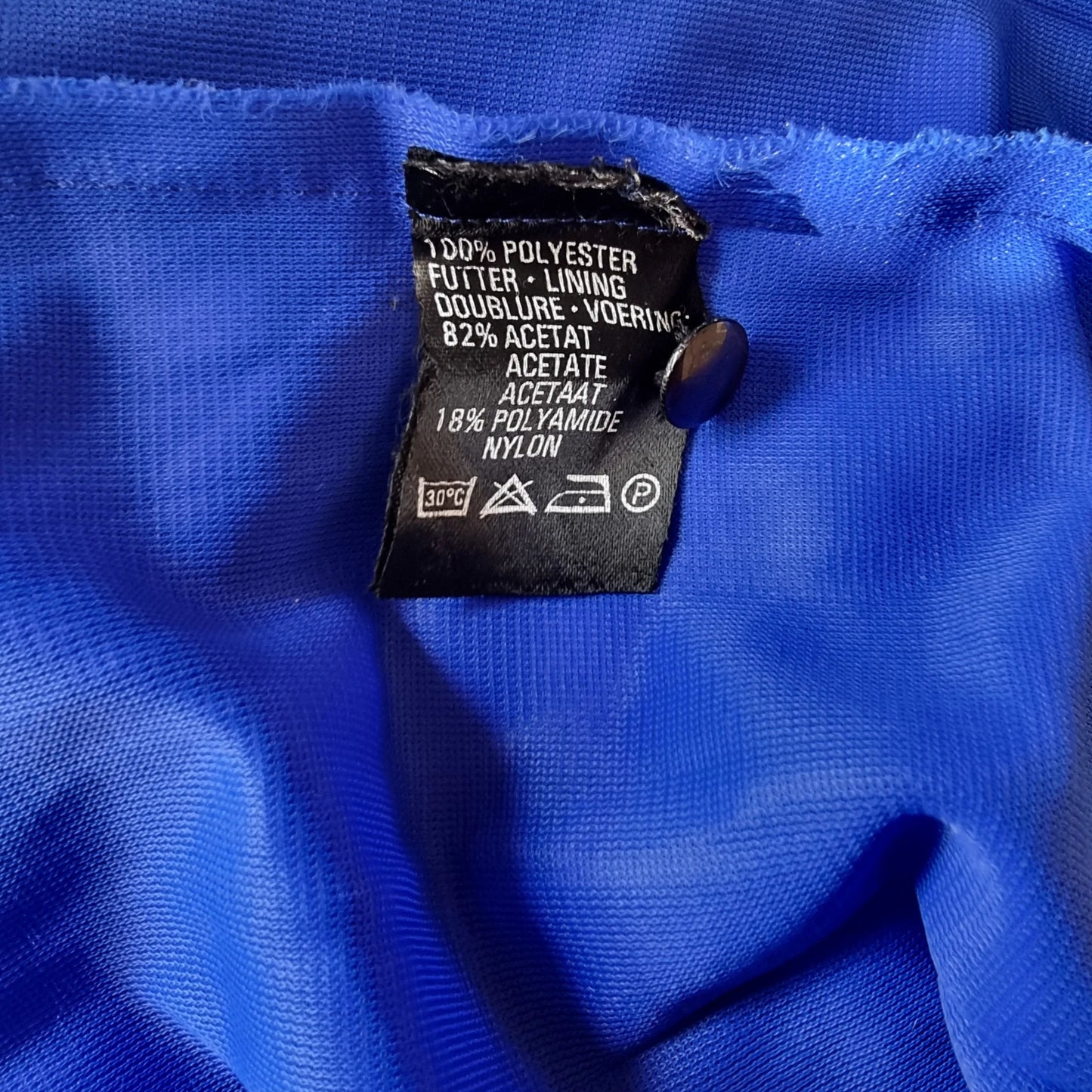 Golden Gate Women’s Rare Vintage 1980’s Blue Dress UK 16 US 12 EU 44 - Timelessfashions