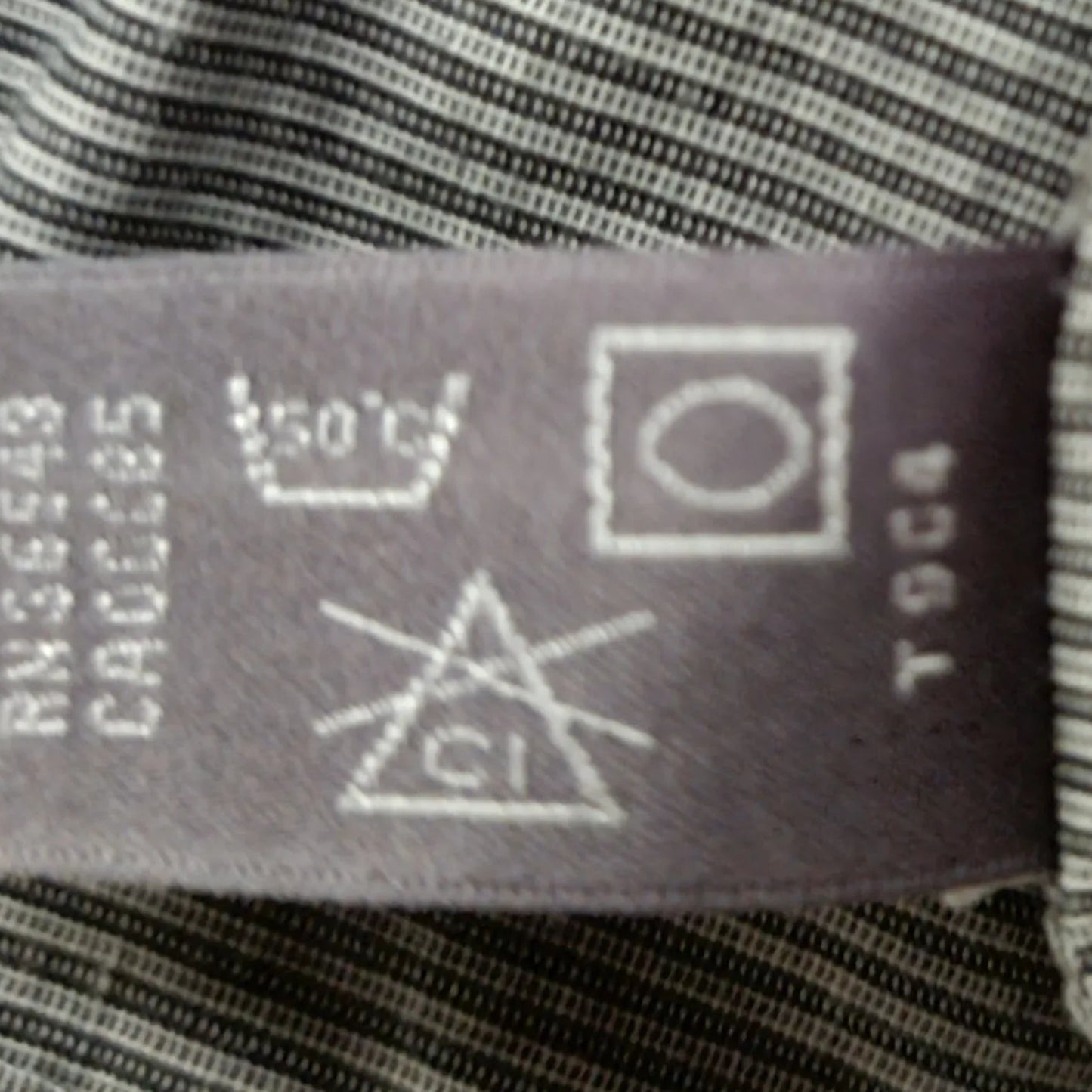 Van Heusen Men's Grey Oxford Cotton Shirt UK Size L - Timelessfashions