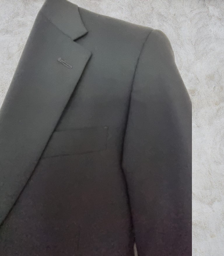 Moss Bros Men’s Black Tailored Fit Dress Suit Size S Timeless Fashions