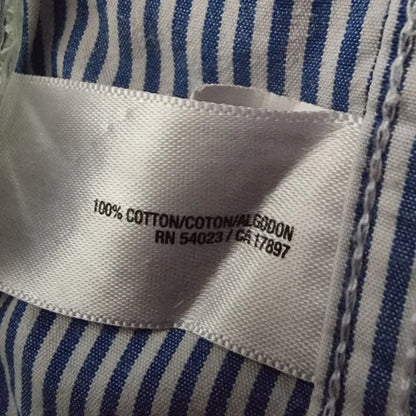 Old Navy The Classic Men’s Navy Blue & White Stripe Shirt Size XL - Timelessfashions