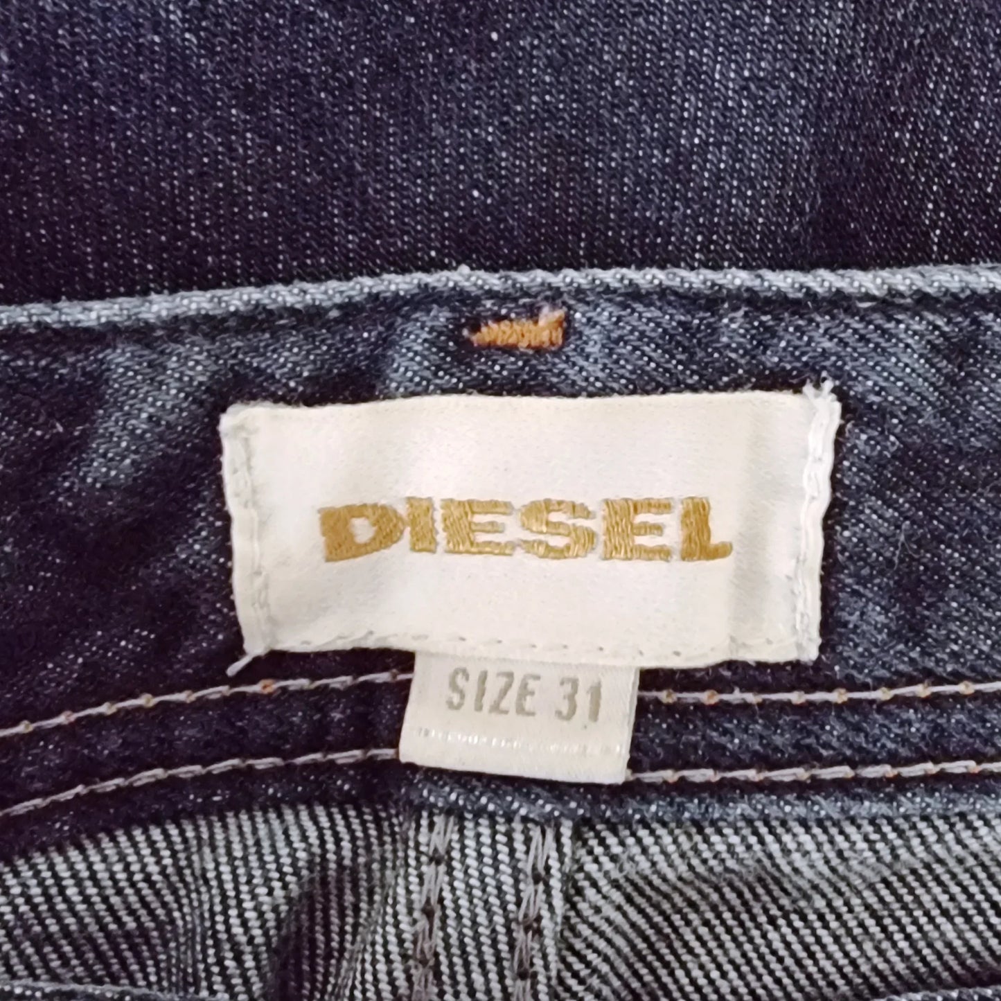 Diesel Men’s Blue Knee Length Casual Denim Shorts Size 31 - Timelessfashions