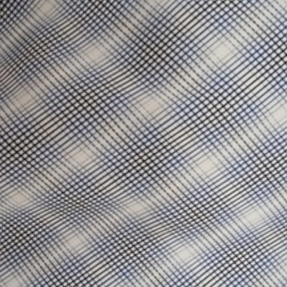Ted Baker Mens Long Sleeve Blue & White Check Shirt. Size 6 - Timelessfashions