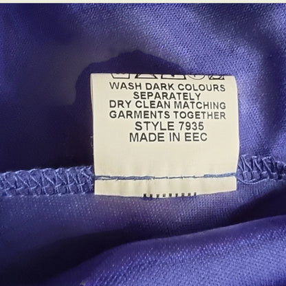 Michaela Louisa Vintage Blue Maxi Dress UK 14 US 10 EU 42 - Timelessfashions