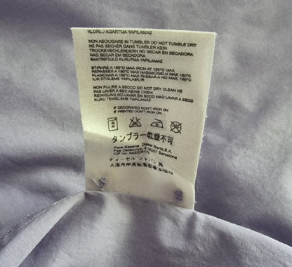 Diesel Men’s Lilac Short Sleeve Shirt UK L Timeless Fashions