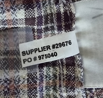Ralph Lauren's Denim & Supply Men's Brown Check Short Sleeve Shirt UK S Timeless Fashions