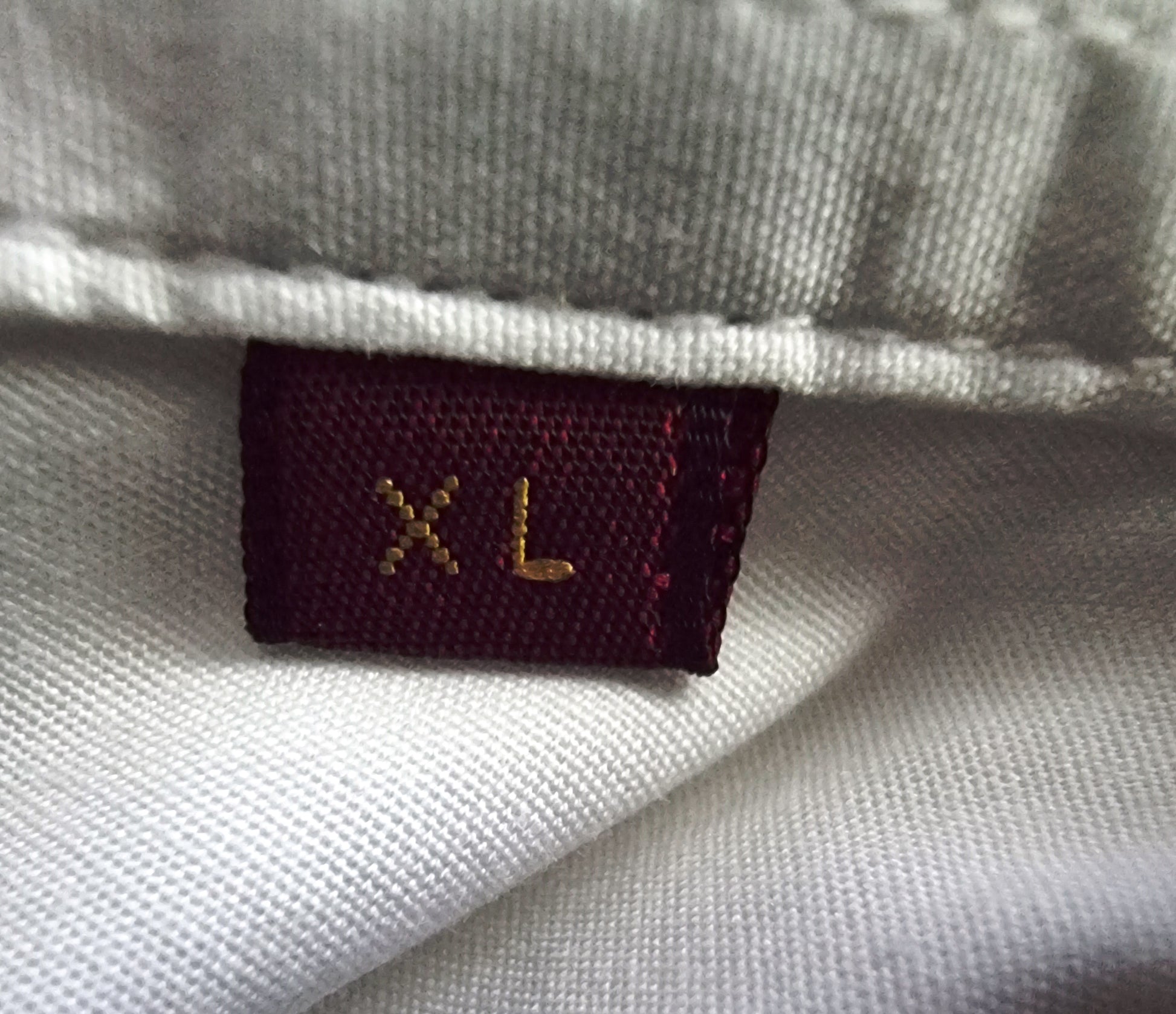 7 For All Mankind Men's White Long Sleeve Cotton Shirt Size XL Timeless Fashions