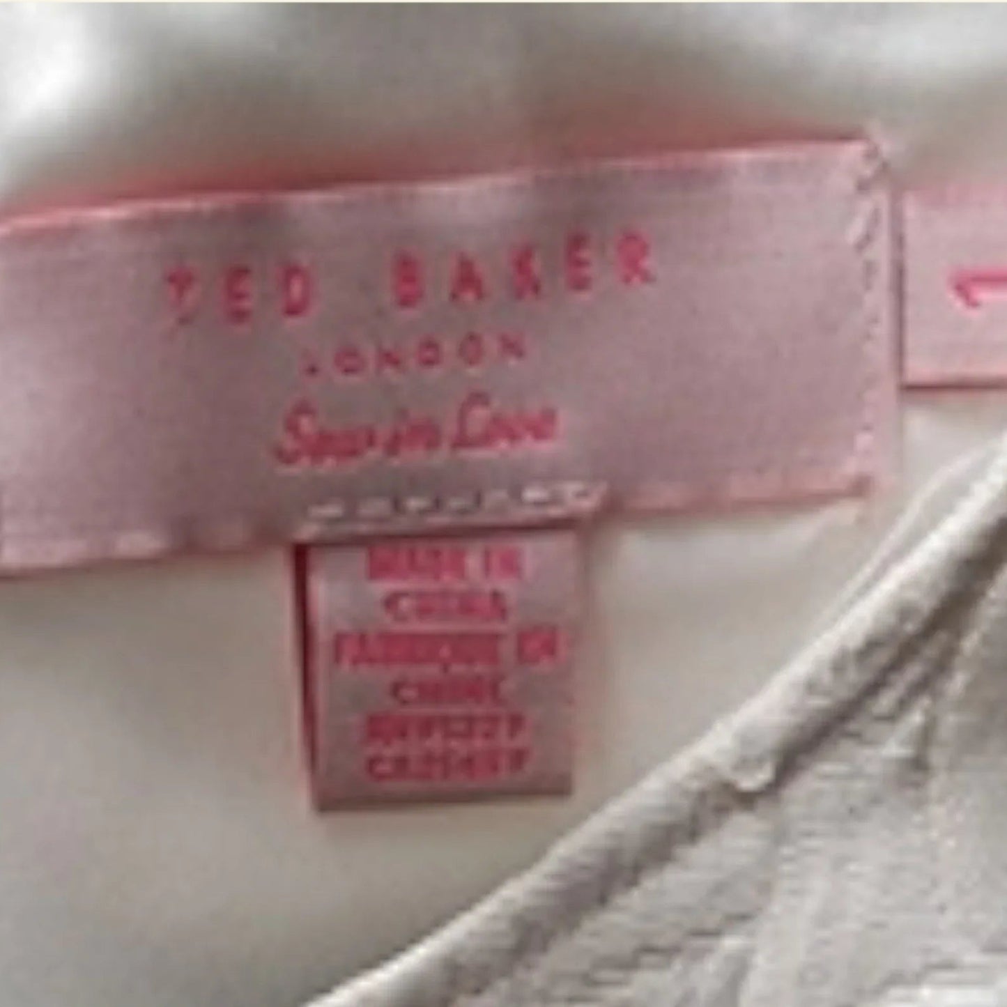 Ted Baker Cream Jacquard Shift Dress UK 8 US 4 EU 36 - Timelessfashions