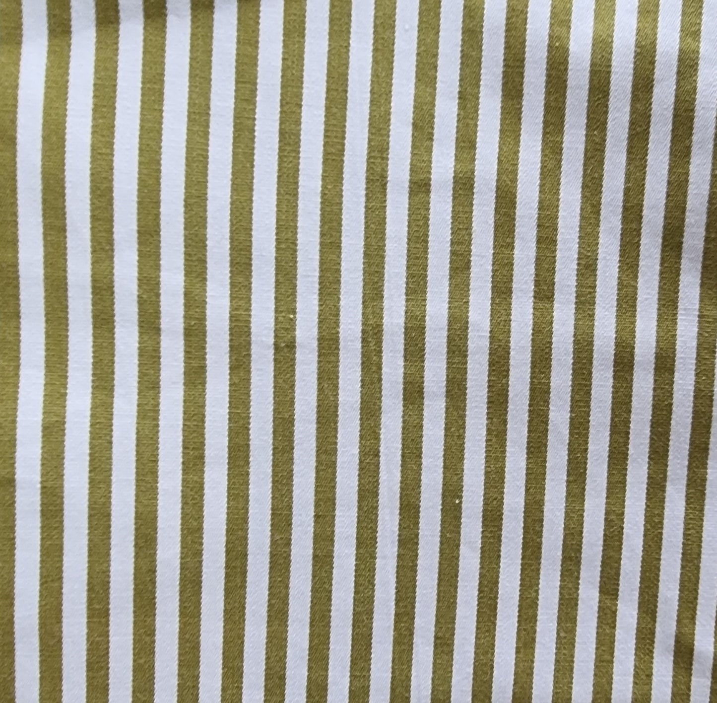 Richard James Saville Row Men’s Khaki Striped Shirt – Size 15 1/2 Timeless Fashions