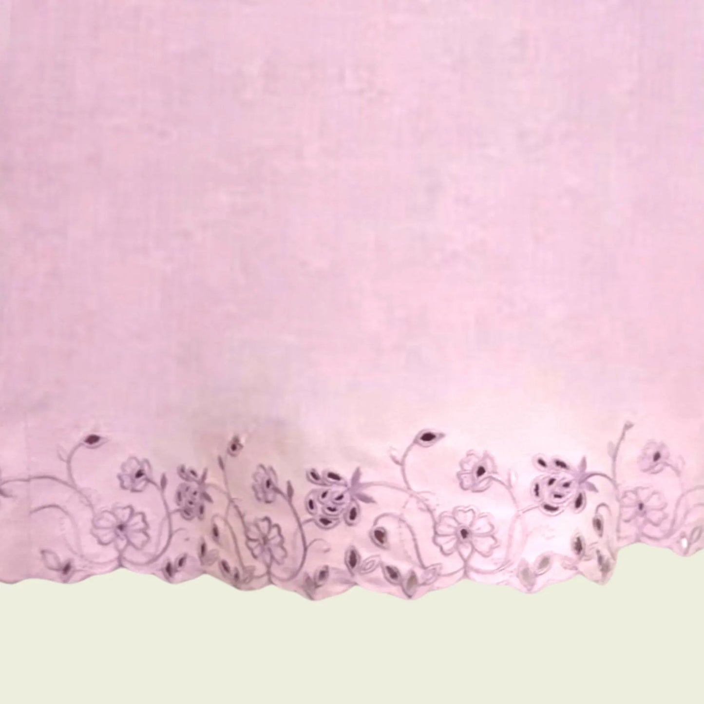 Viyella Vintage Lilac Broderie Anglais Dress UK 10 US 8 EU 38 - Timelessfashions