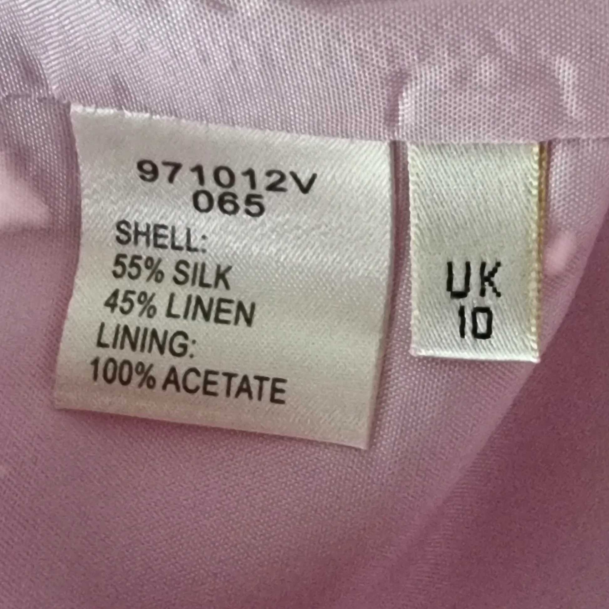 Viyella Vintage Lilac Broderie Anglais Dress UK 10 US 8 EU 38 - Timelessfashions