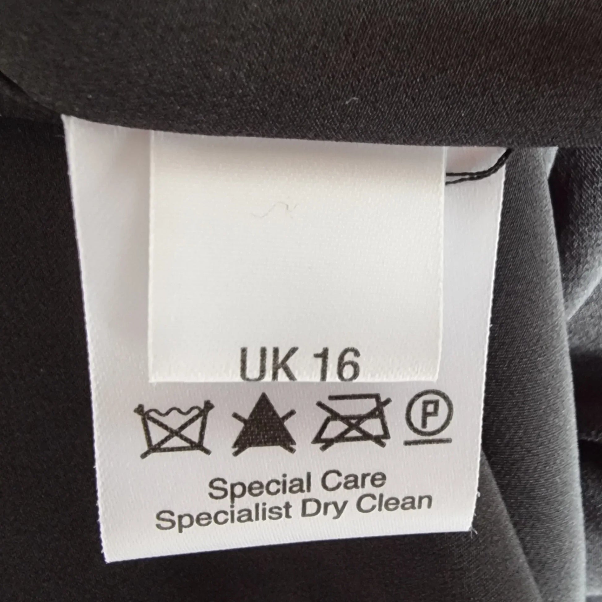 Caroline Charles Studio Vintage Black Lace Overlay Dress UK 16 US 12 EU 44 - Timelessfashions