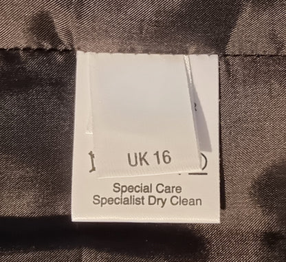 Caroline Charles Vintage Black & White Polka Dot Suit UK 16/18 US 12/14 EU 44/46 Timeless Fashions