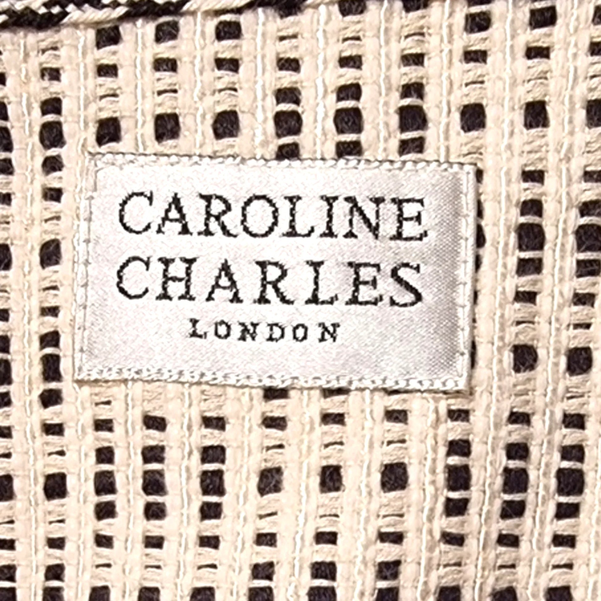 Caroline Charles London Vintage White Fleck Skirt & Jacket UK 16/18 US 12/14 EU 44/46 - Timelessfashions