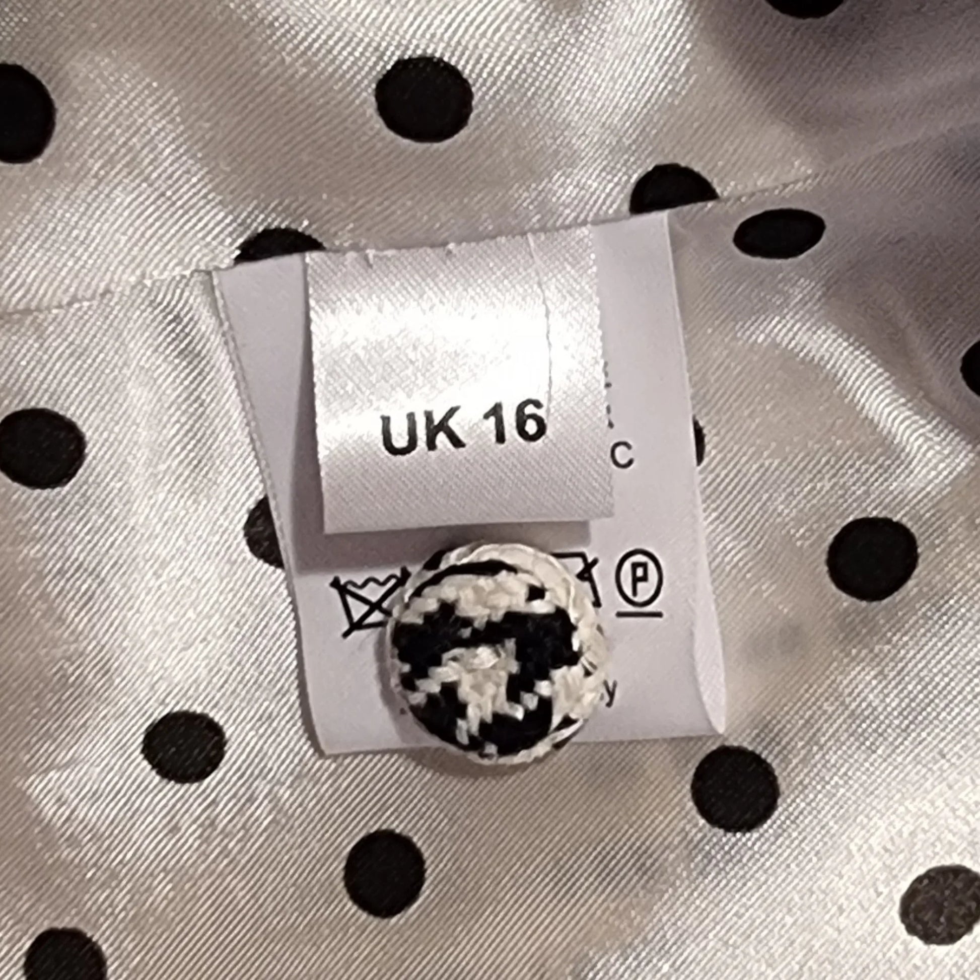 Caroline Charles London Vintage White Fleck Skirt & Jacket UK 16/18 US 12/14 EU 44/46 - Timelessfashions