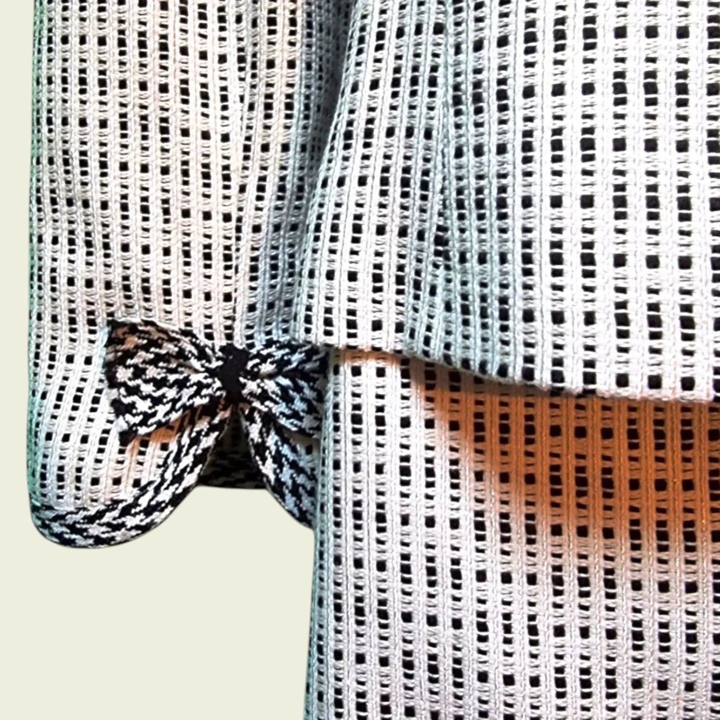 Caroline Charles London Vintage White Fleck Skirt & Jacket UK 16/18 US 12/14 EU 44/46 - Timelessfashions