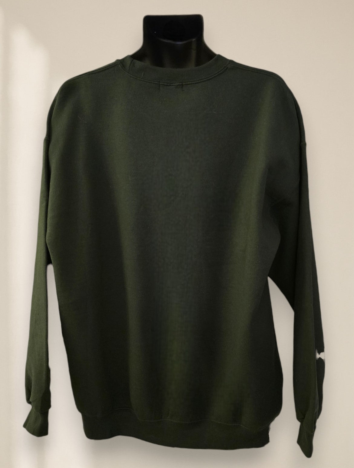 Topman Men’s Bottle Green Embroidered Tiger Sweatshirt Size XL Timelessfashions