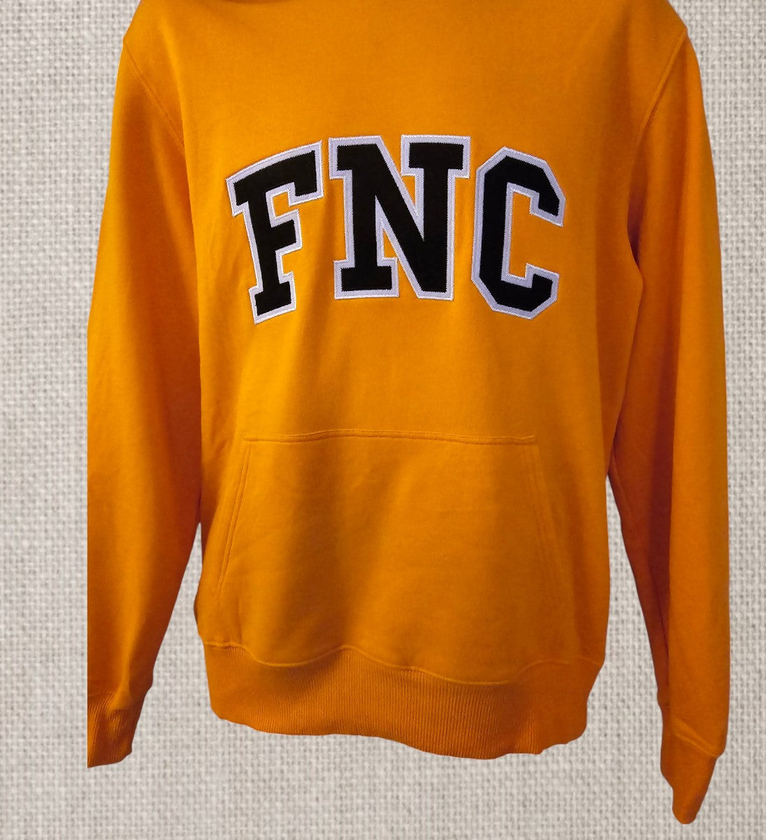 Fnatic Orange Unisex Core Hoodie With Central Logo UK L Timelessfashions