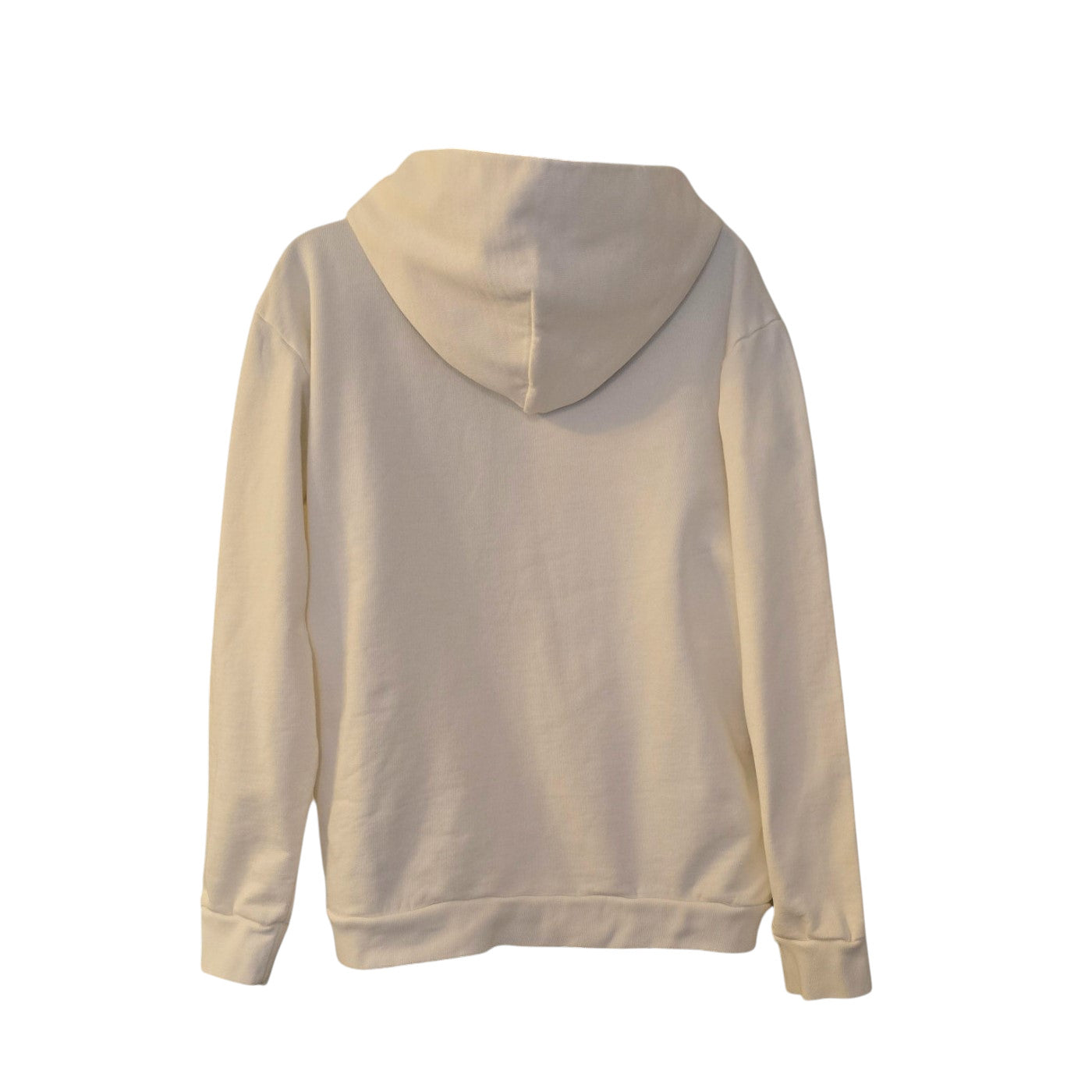 White hoodie on a white background