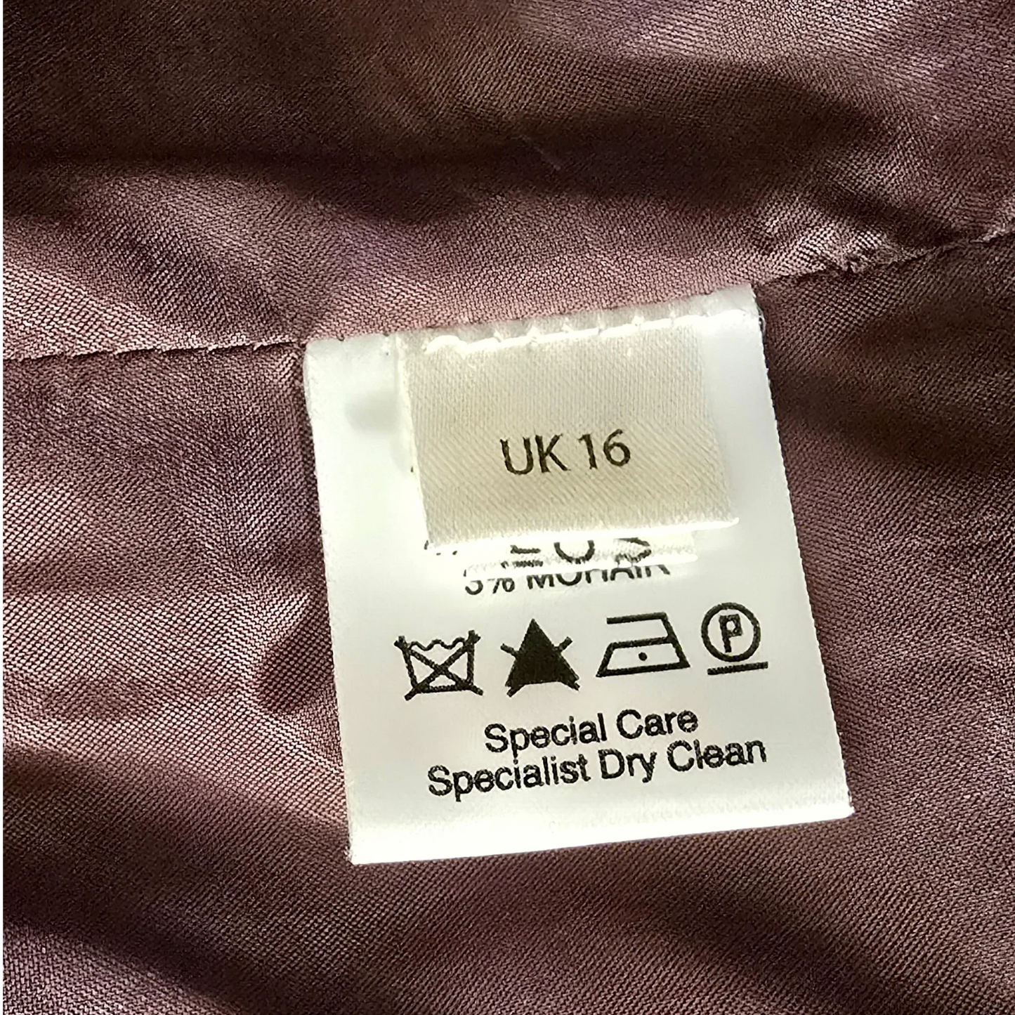 Caroline Charles London Vintage Brown Herringbone Skirt UK 16 US 12 EU 44 - Timelessfashions