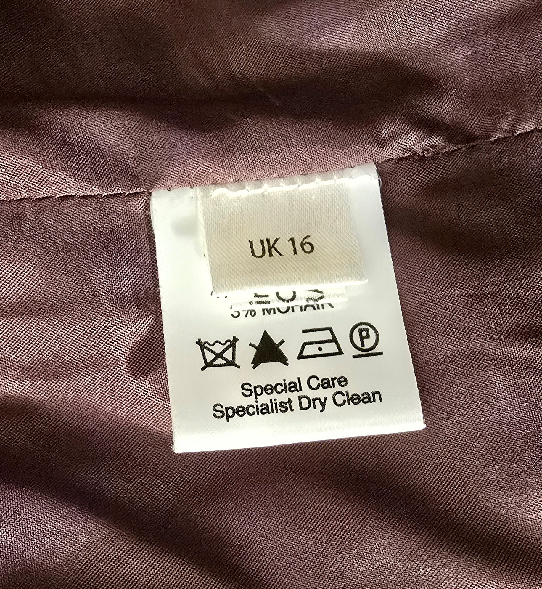Caroline Charles London Vintage Brown Herringbone Skirt UK 16 US 12 EU 44 Timeless Fashions