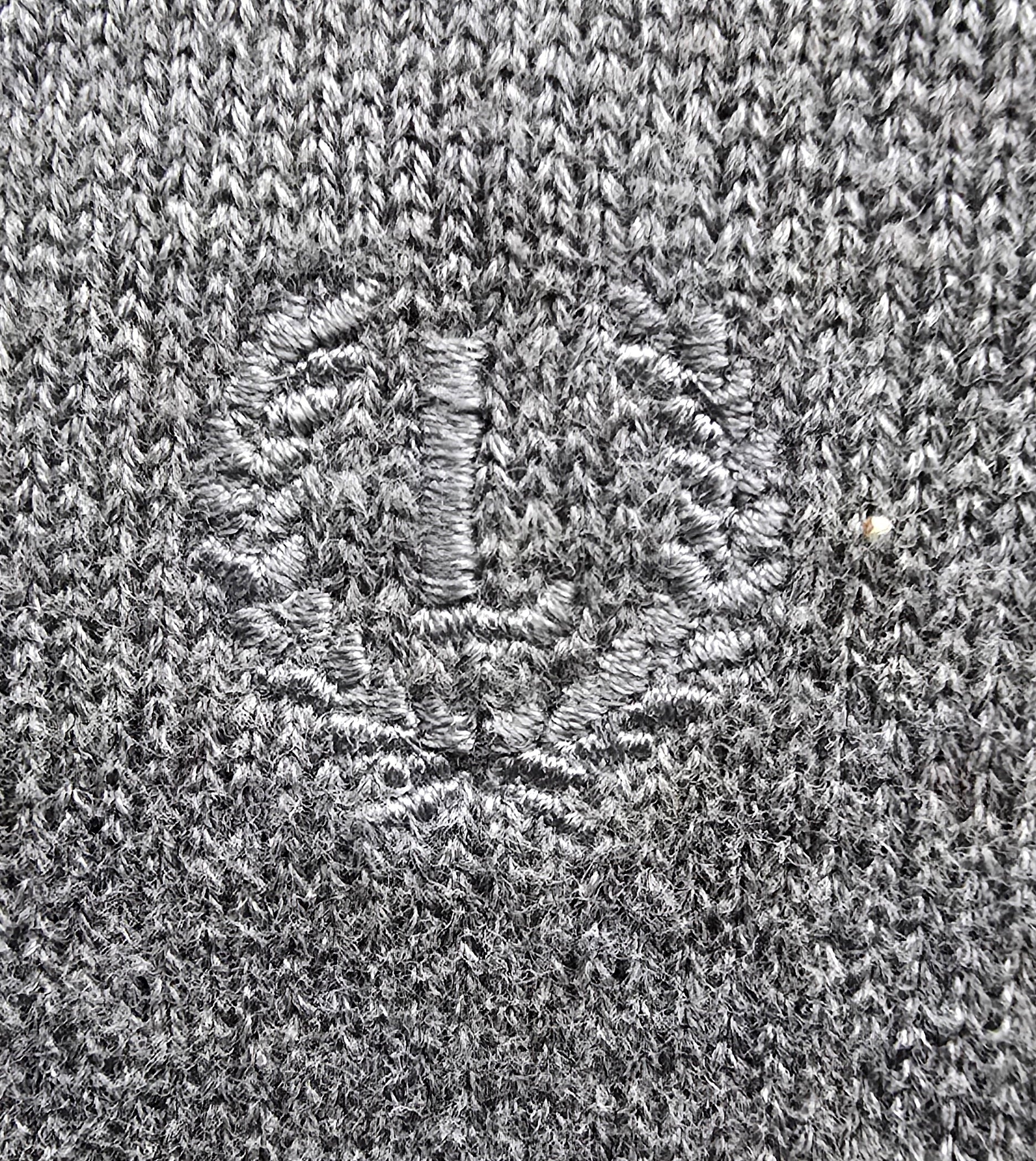 Lincoln Men's Grey Fine Knit Long Sleeve Sweater UK XXL Timelessfashions