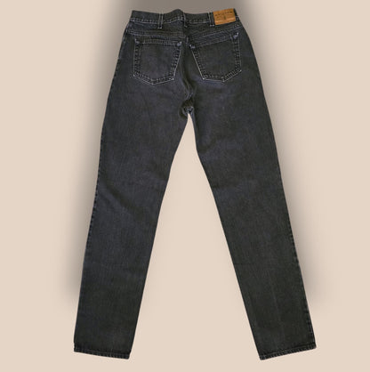 Arizona Jeans Co Vintage 90's Men's Black Denim Jeans W32 L36 Timeless fashions