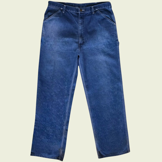 Roebucks Mens Blue Carpenter Jeans UK 38/32 - Timelessfashions