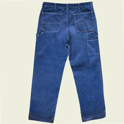 Roebucks Mens Blue Carpenter Jeans UK 38/32 - Timelessfashions