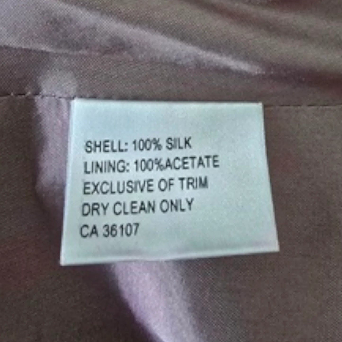 Medici Vintage Grey Silk Special Occasion Suit UK 10 US 6 EU 38 - Timelessfashions