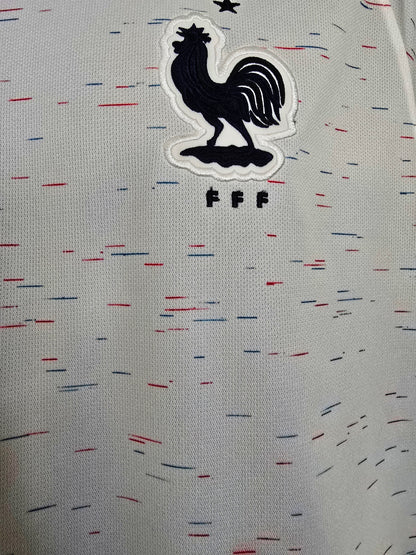 Nike Mens White French Football Federation 2018 Short Sleeve T Shirt UK L Timeless Fashions