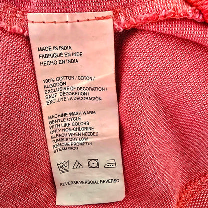 IZOD Mens Pink Short Sleeve Cotton Polo Shirt UK L - Timelessfashions