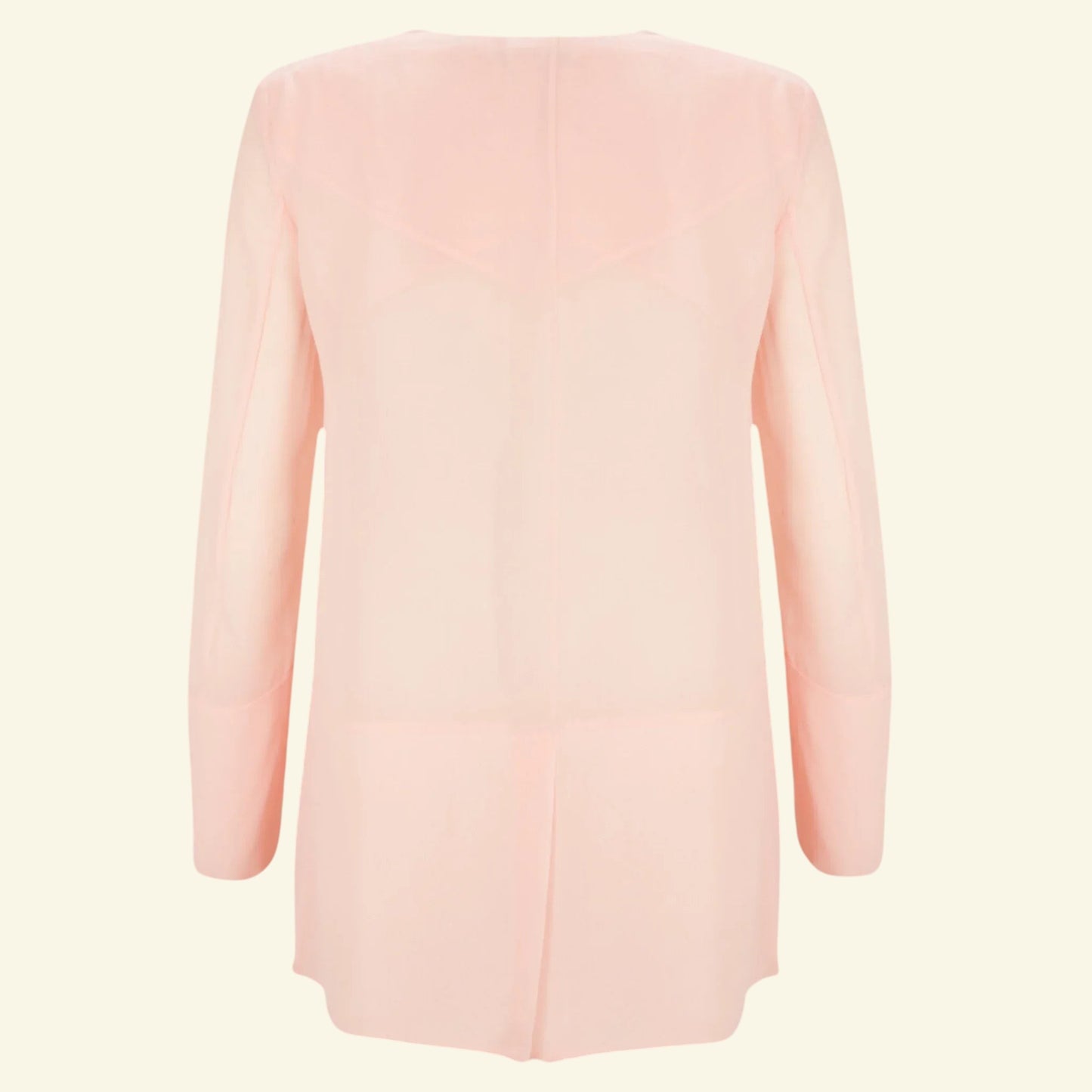 French Connection Shimmer Spell Semi-Sheer Jacket, Pink UK 12 US 8 EU 40 - Timelessfashions