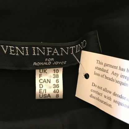 Veni Infantino for Ronald Joyce Womens Black Special Occasion Outfit UK 10 US 6 EU 38 - Timelessfashions