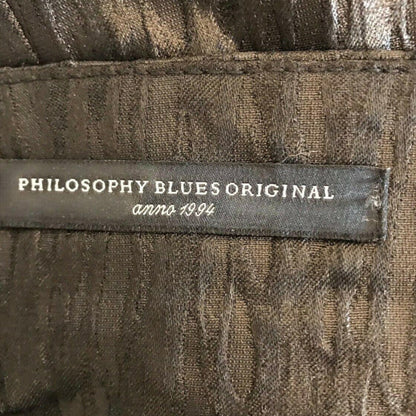 Philosophy Blues, Black Original Long Quilted Jacket UK 10 US 6 EU 38 - Timelessfashions