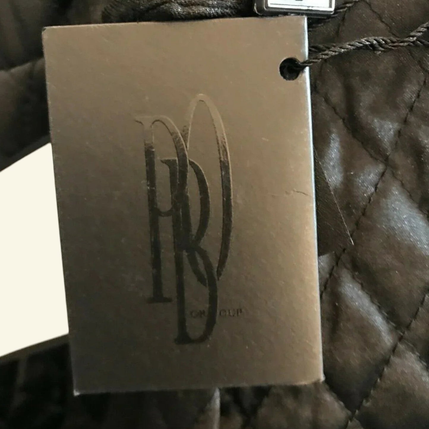 Philosophy Blues, Black Original Long Quilted Jacket UK 10 US 6 EU 38 - Timelessfashions