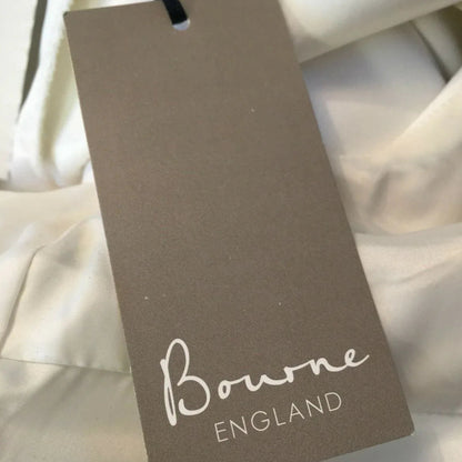 Bourne Ivory Studded Peplum Dress UK 10 US 6 EU 38 - Timelessfashions