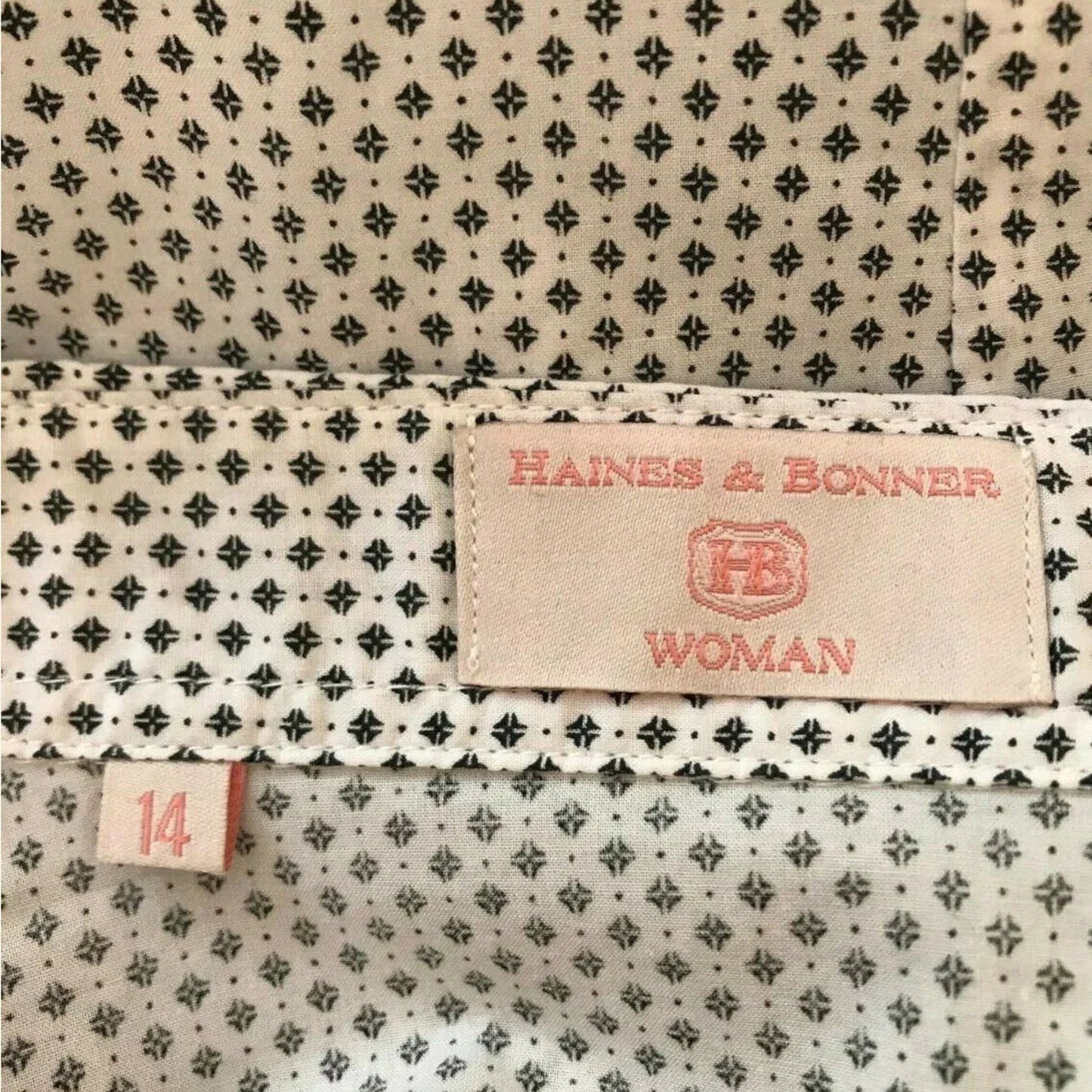 Haines & Bonner White Cotton Shirt UK 14 US 10 EU 42 - Timelessfashions