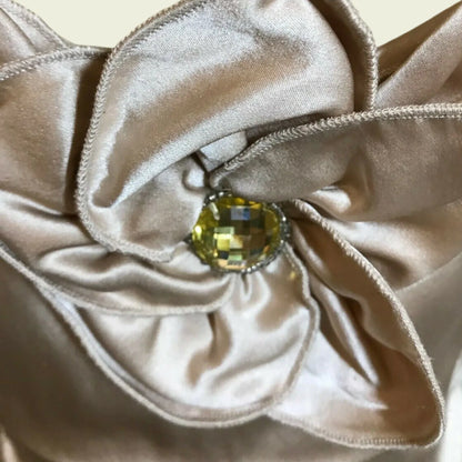 Phase Eight Whisky Cream Silk Evening Top UK 10 US 6 EU 38 - Timelessfashions