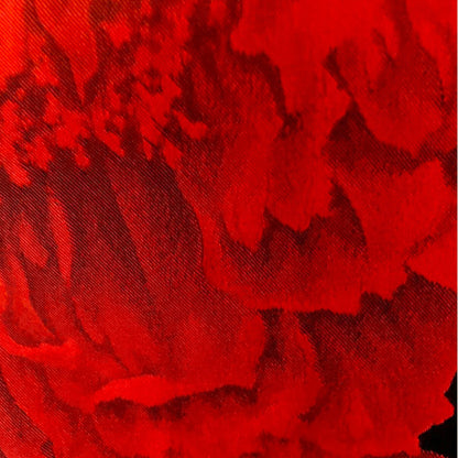 Coast Red Black Floral Jacquard Strapless Dress UK 8 US 4 EU 36 - Timelessfashions